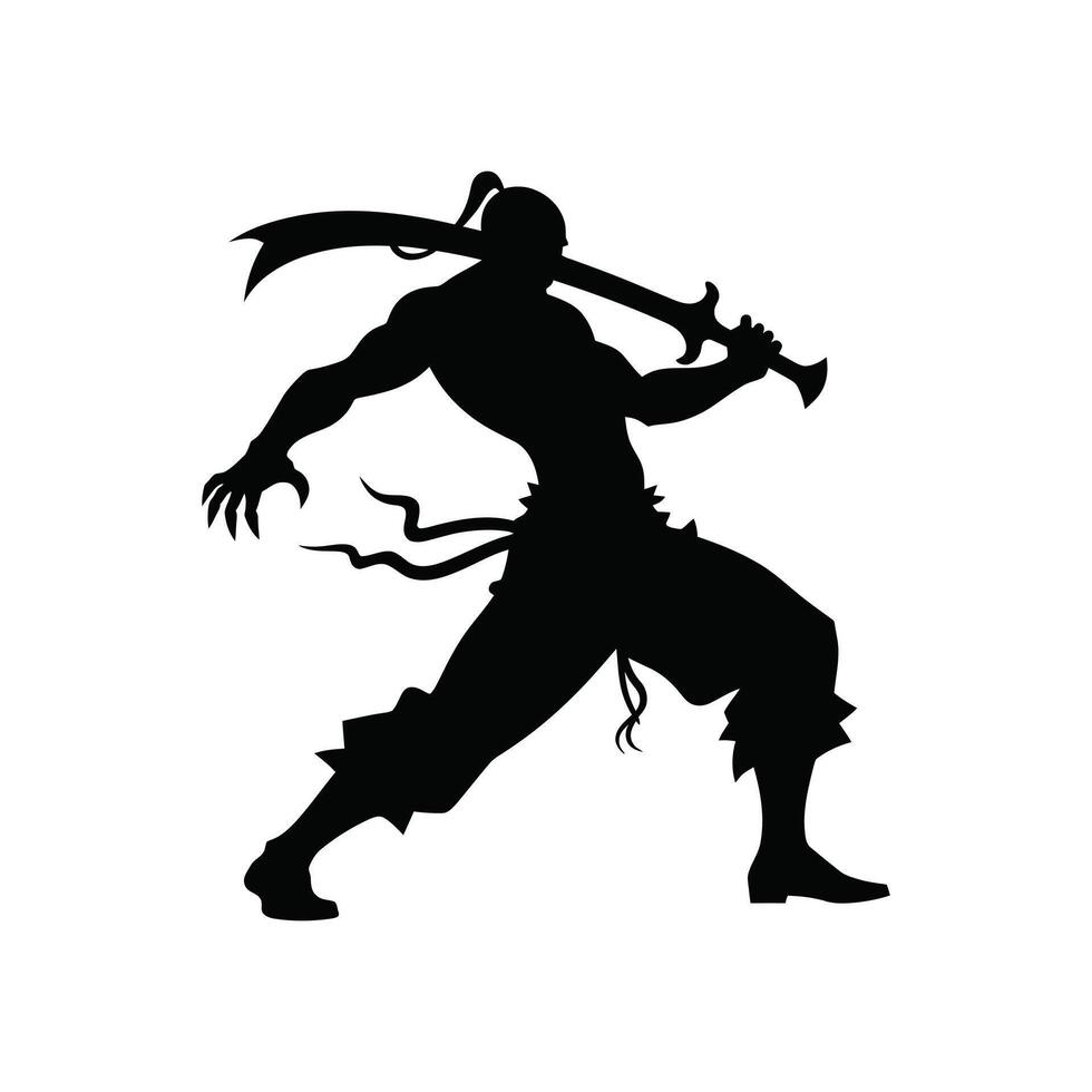 Warriors in the Shadows Ultimate Fighting Challenge vector