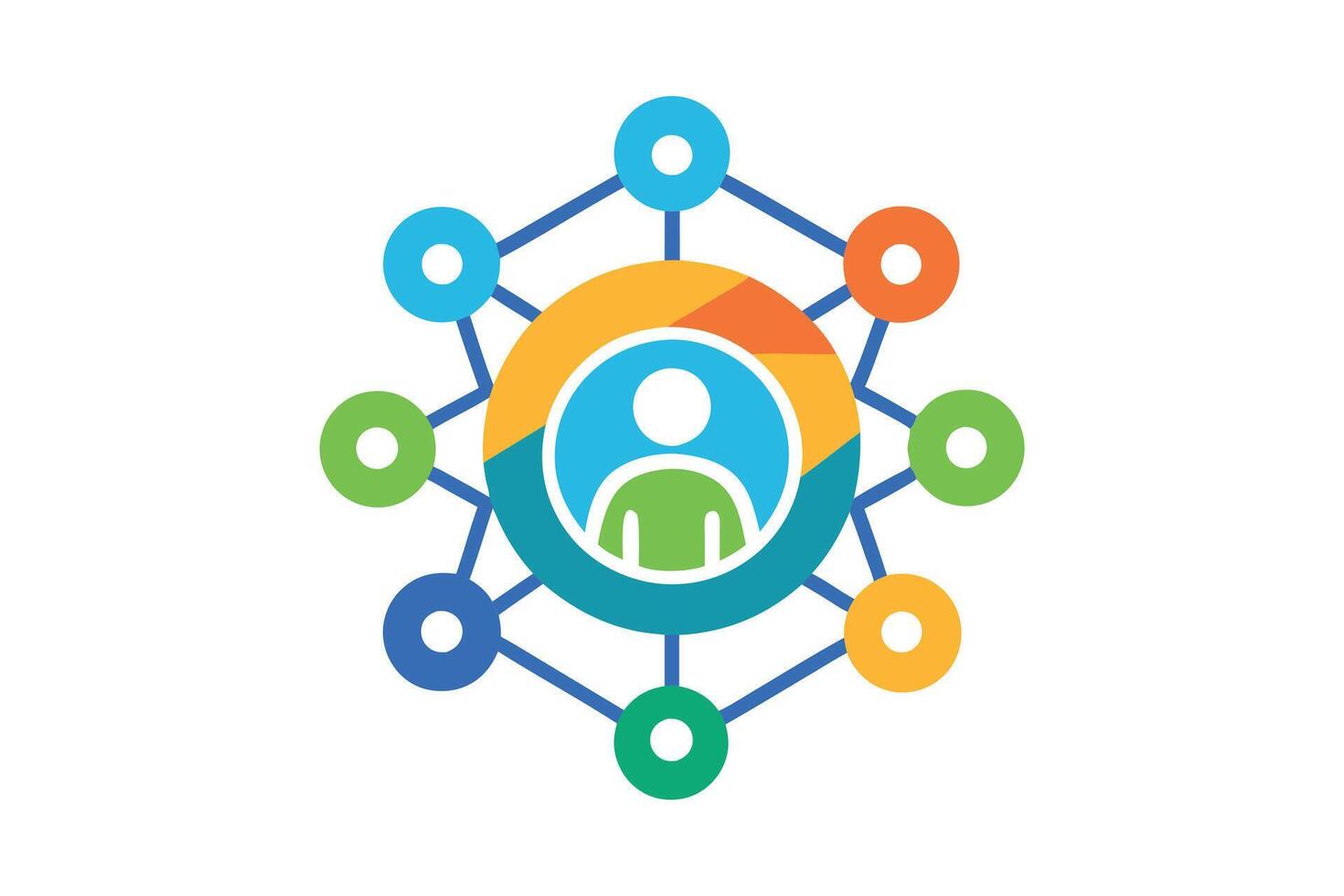 Networking Flat Gradient vector