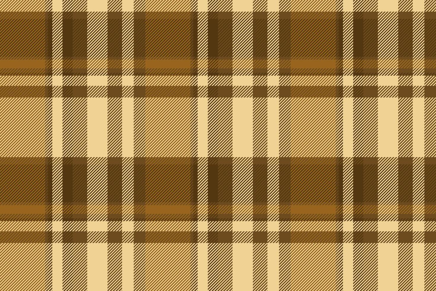 Panel seamless fabric, skill background textile plaid. Online pattern tartan check texture in orange and amber colors. vector