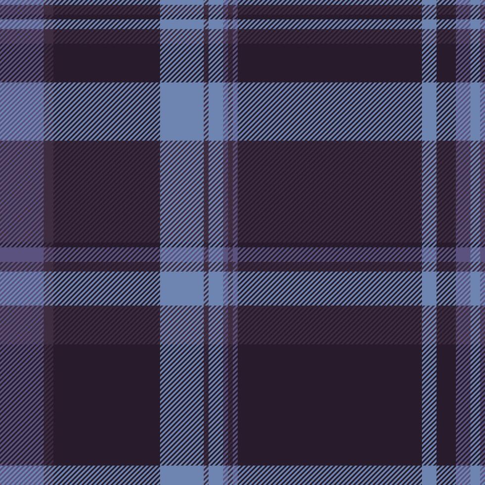 Stylish diagonal plaid pattern in muted blues and purples. Perfect for textile design, apparel, website backgrounds, or packaging. Creates a sophisticated and modern feel. vector