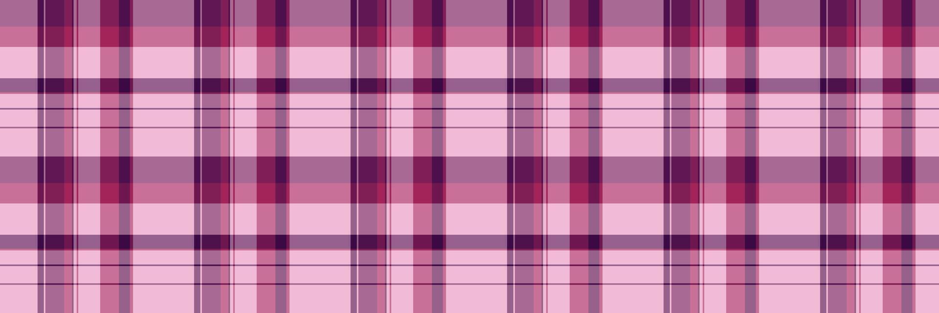 Elegant pink and purple plaid pattern. Perfect for textile design, fashion, website backgrounds, and stationery. Subtle color palette offers versatile usage. High-resolution seamless texture. vector