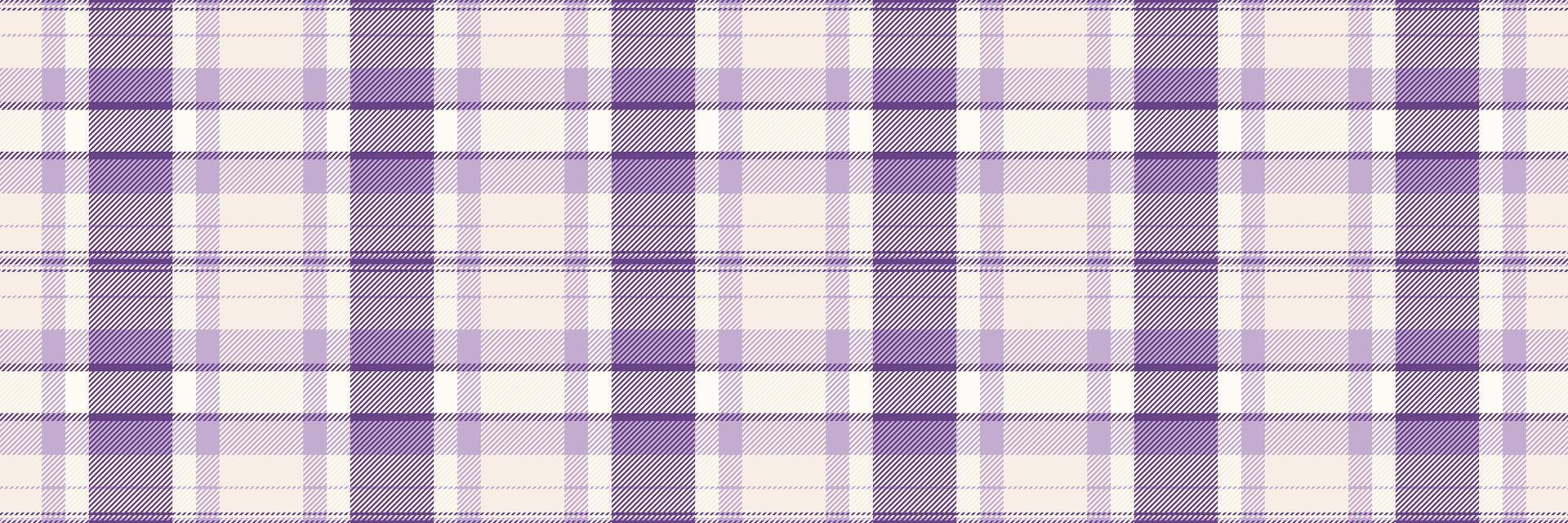 Effect textile plaid check, robe texture fabric tartan. Kitchen background seamless pattern in linen and light colors. vector