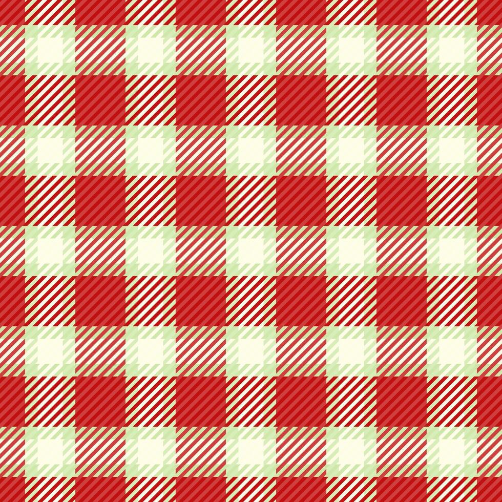 Surface textile texture plaid, us seamless check tartan. Carpet pattern fabric background in red and light colors. vector