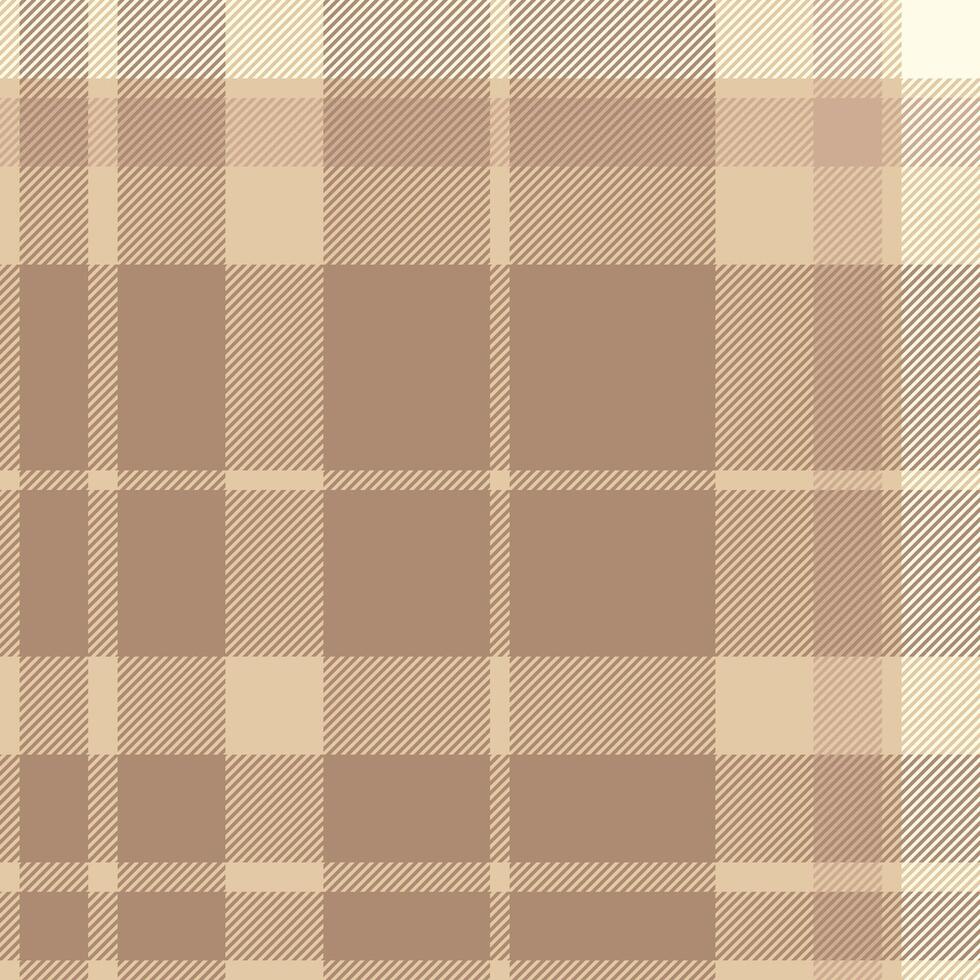 Buffalo background pattern, glamor plaid check fabric. French seamless textile tartan texture in light and orange colors. vector