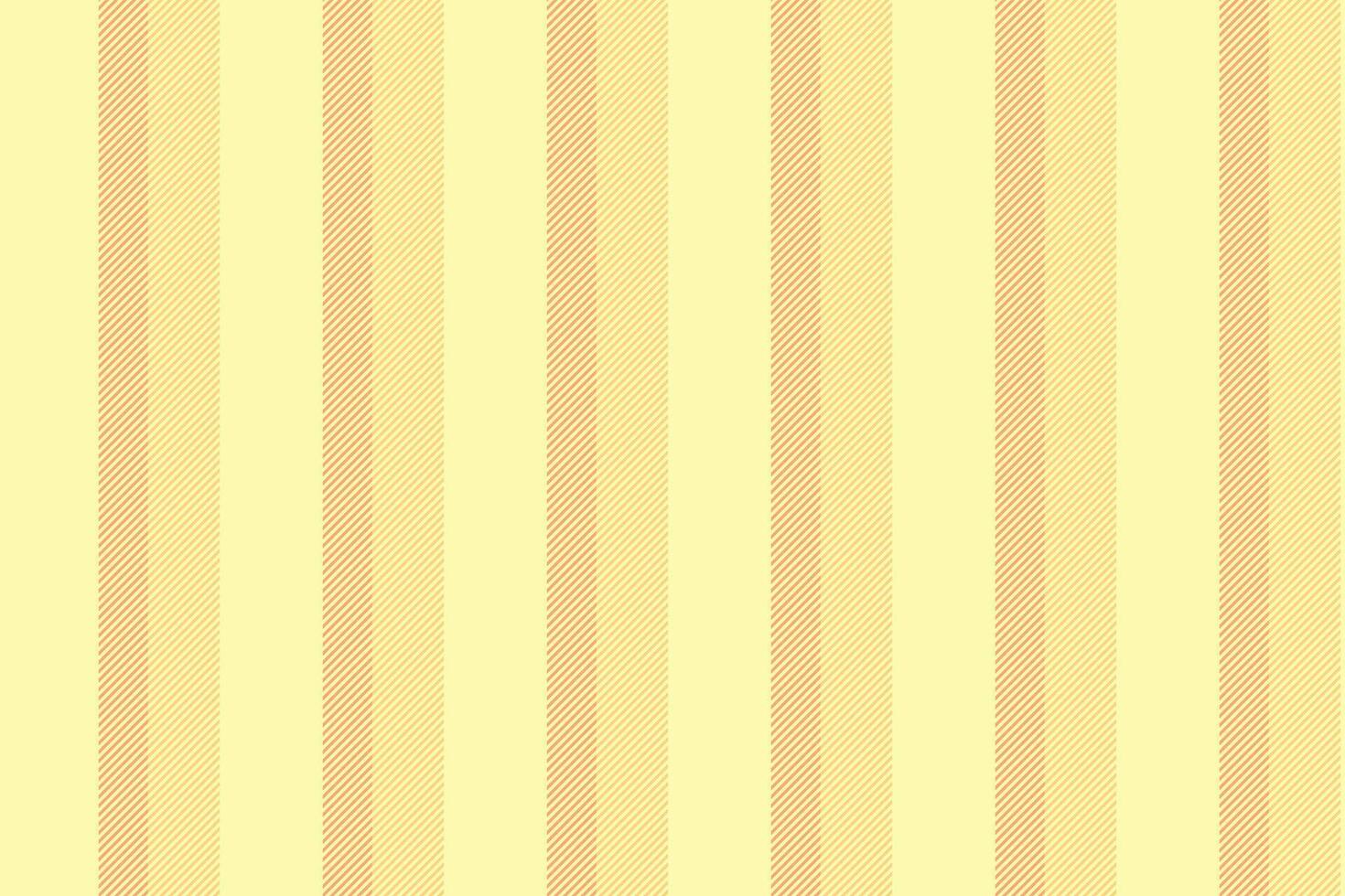 Package pattern seamless background, costume vertical textile . Short lines fabric texture stripe in yellow and amber colors. vector
