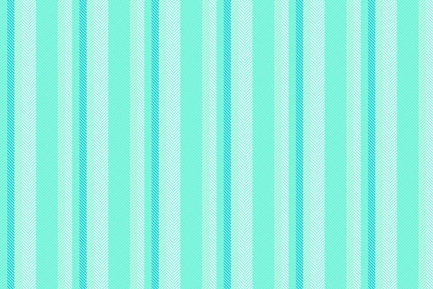 20s vertical seamless lines, carpet pattern fabric textile. Iconic background stripe texture in teal and azure colors. vector