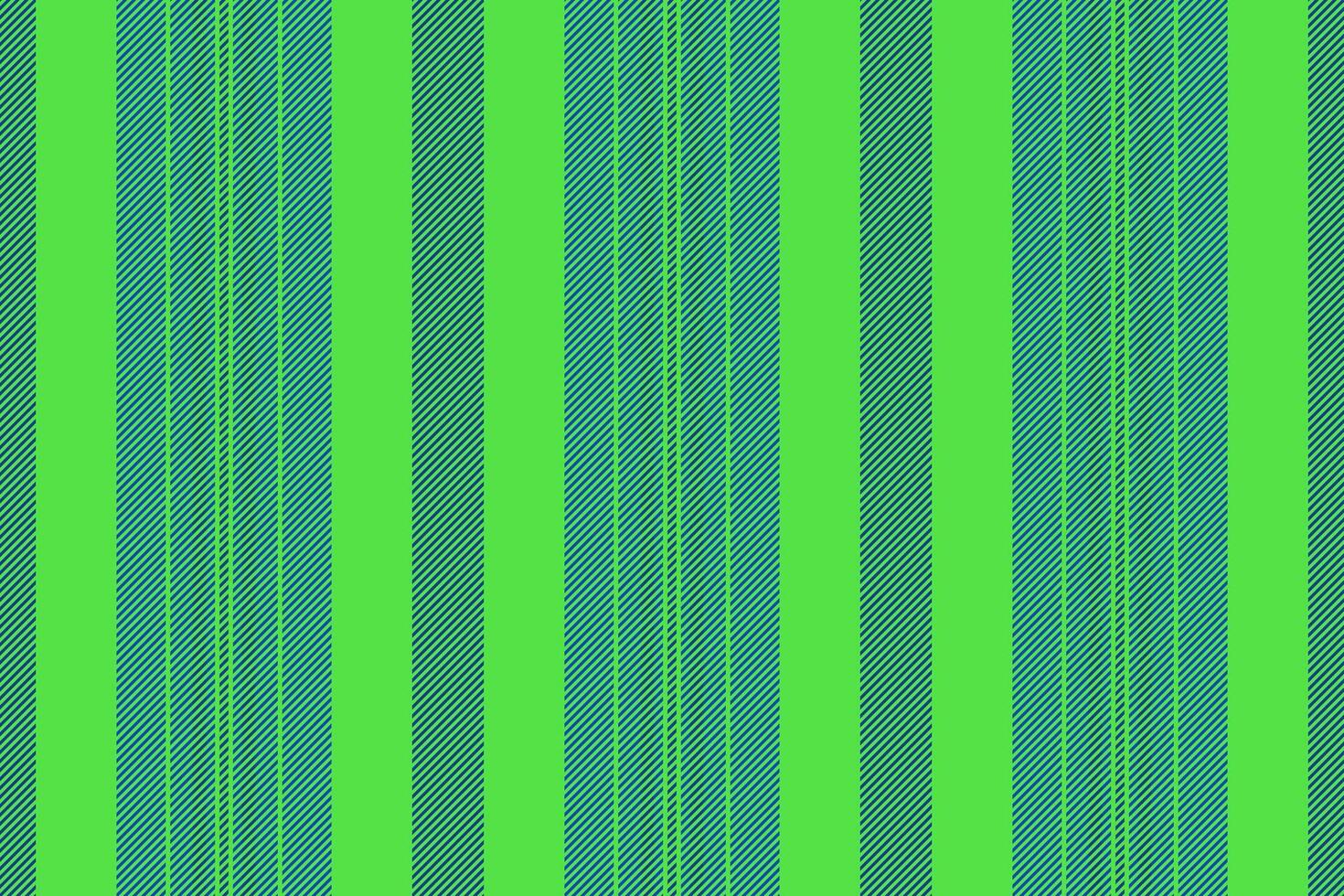 Funky lines fabric pattern, kingdom seamless background textile. Japan stripe texture vertical in blue and green colors. vector