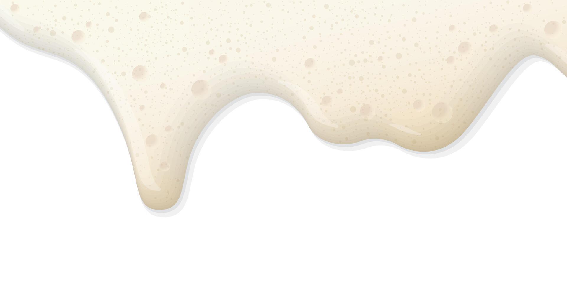 Form from milk based drinks concept. vector