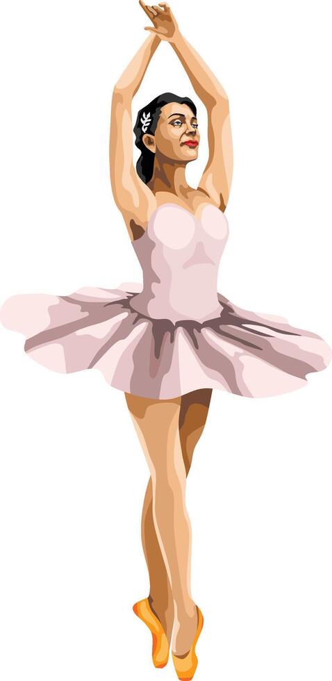 Ballerina Ballet Dancer Girl vector