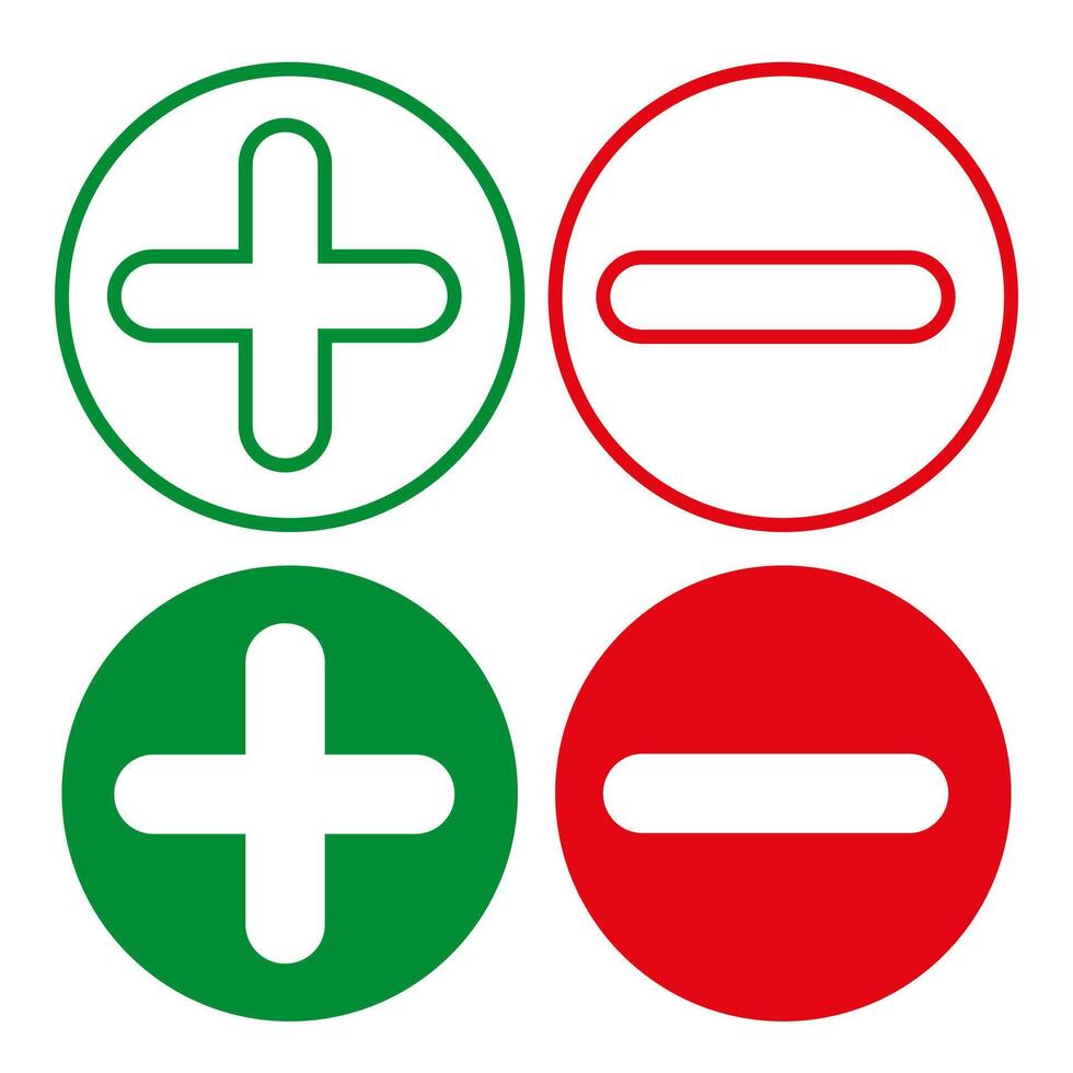 Buttons for voting, selecting elections. vector
