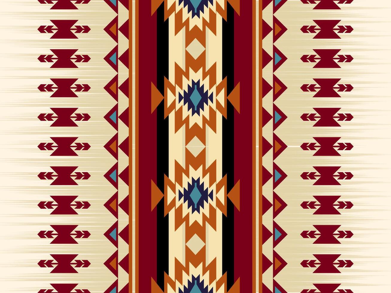 Native American style. clothing, textile, wrapping, background, wallpaper, carpet, embroidery, print vector