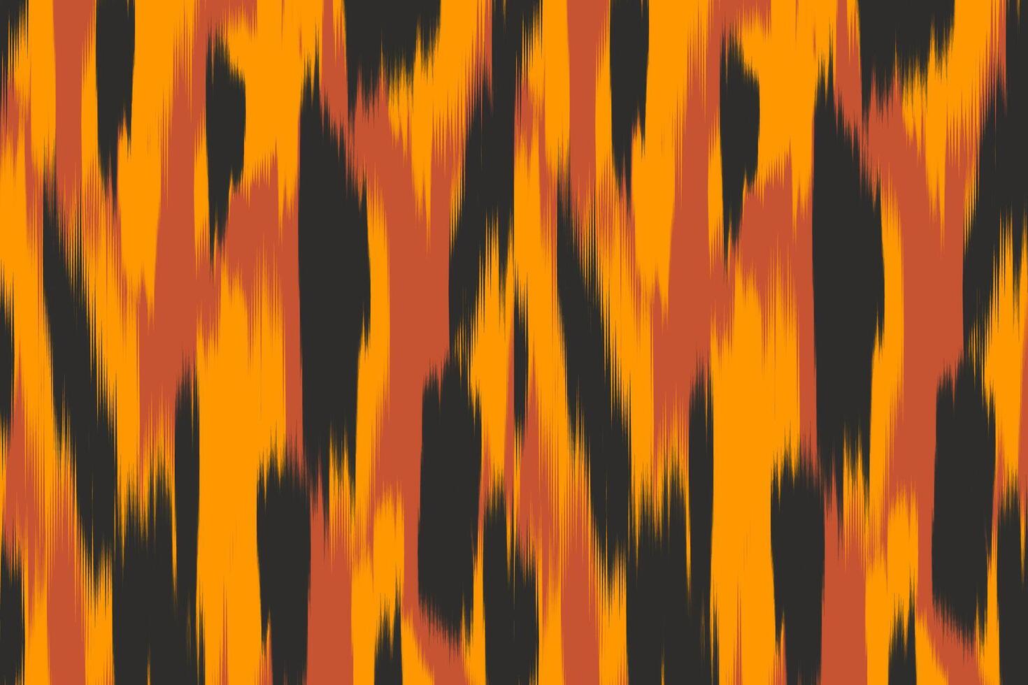 Ethnic pattern black and orange striped pattern. Repeatable abstract background, Traditional ornament. Tribal pattern. Folk motif. Can be used for wallpaper, textile, wrapping, web page background. vector