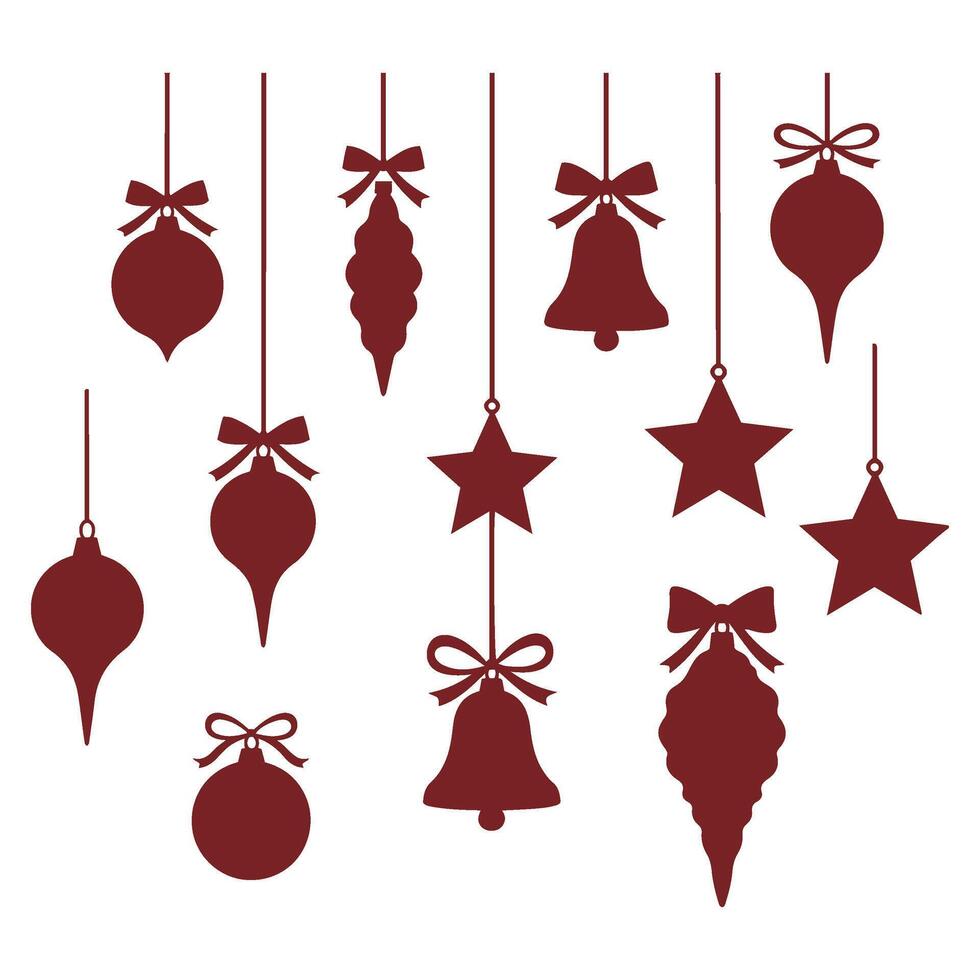 Very Style Ornament Collection for Festive Projects vector