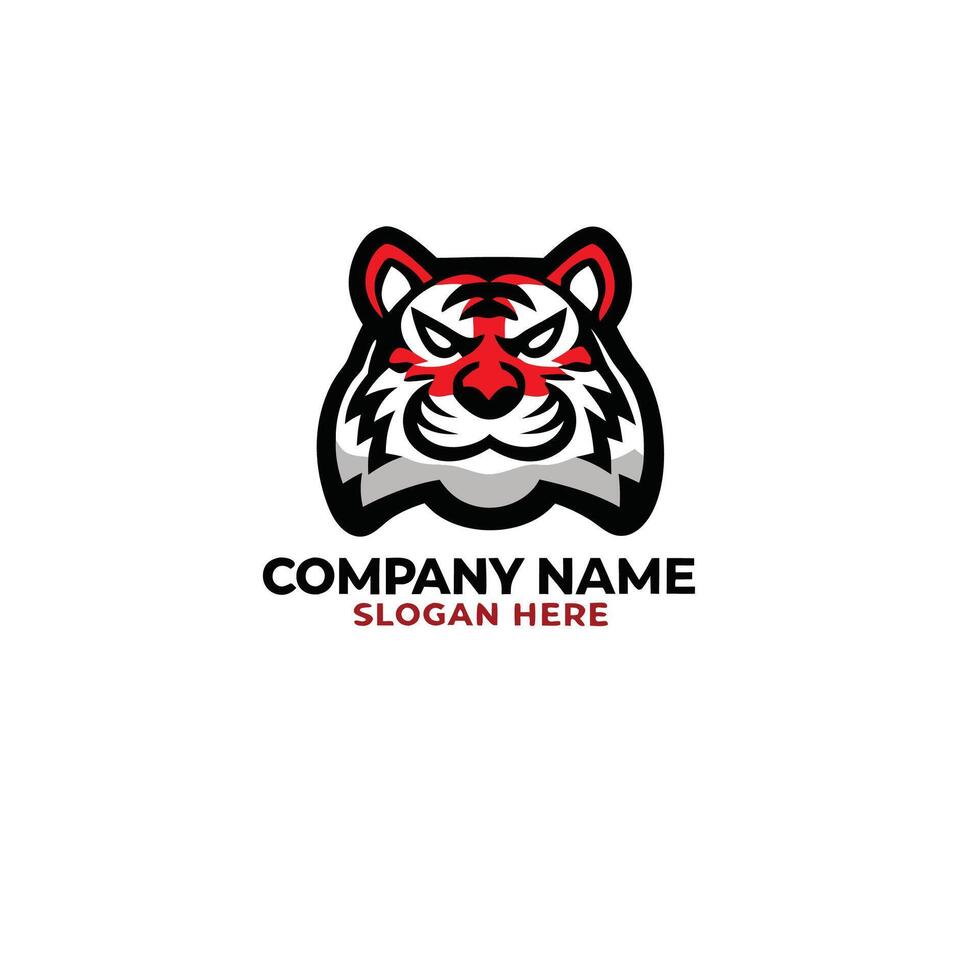 a tiger logo design for a company vector