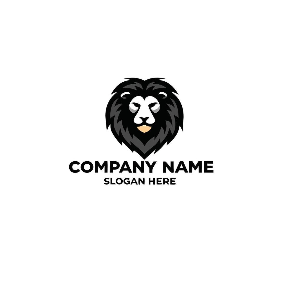lion head designs art vector