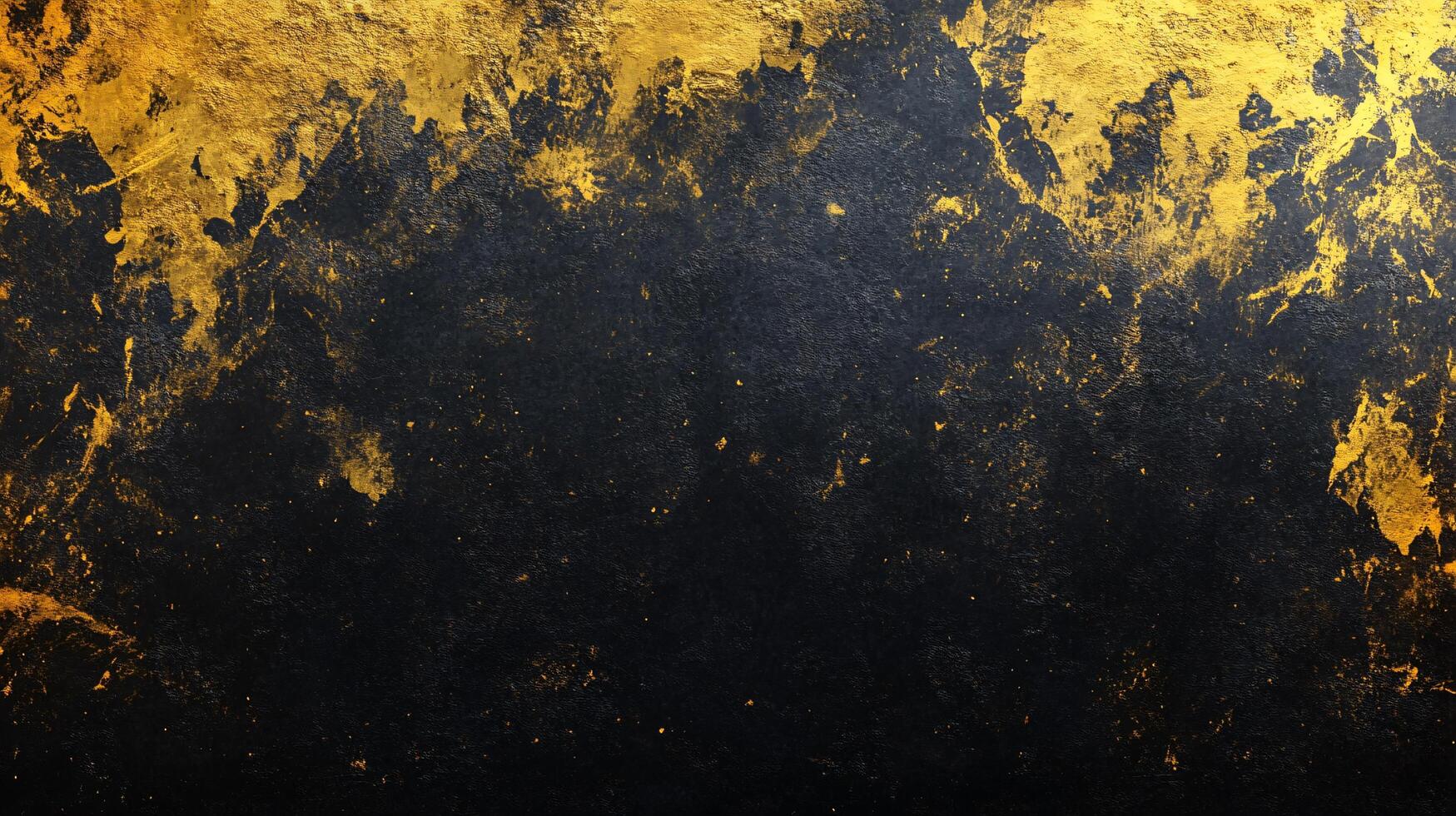 Bold Artistic Black and Gold Abstract photo