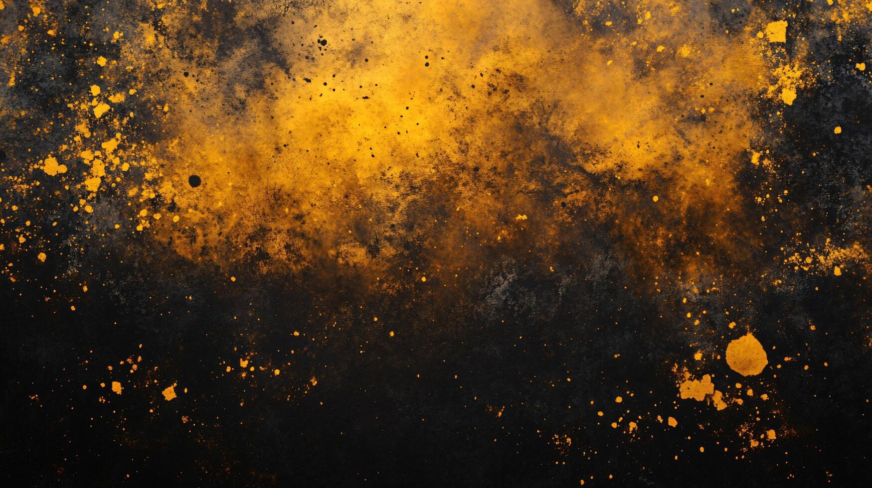 Textured Gold and Black Artistic Canvas photo