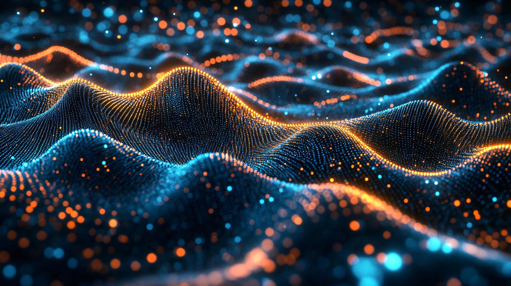 Abstract Tech Flow photo