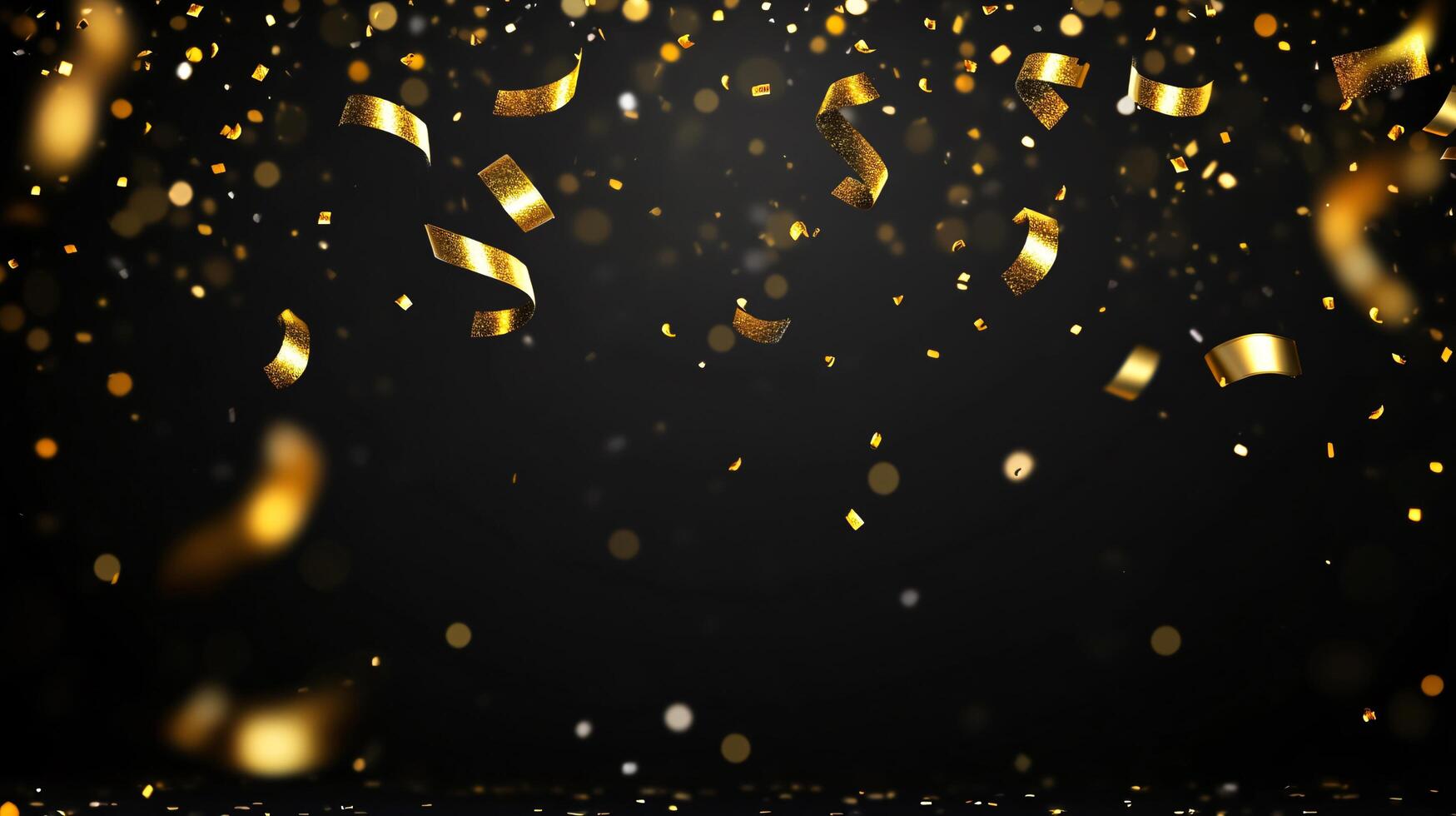 Falling Glittering Confetti photo