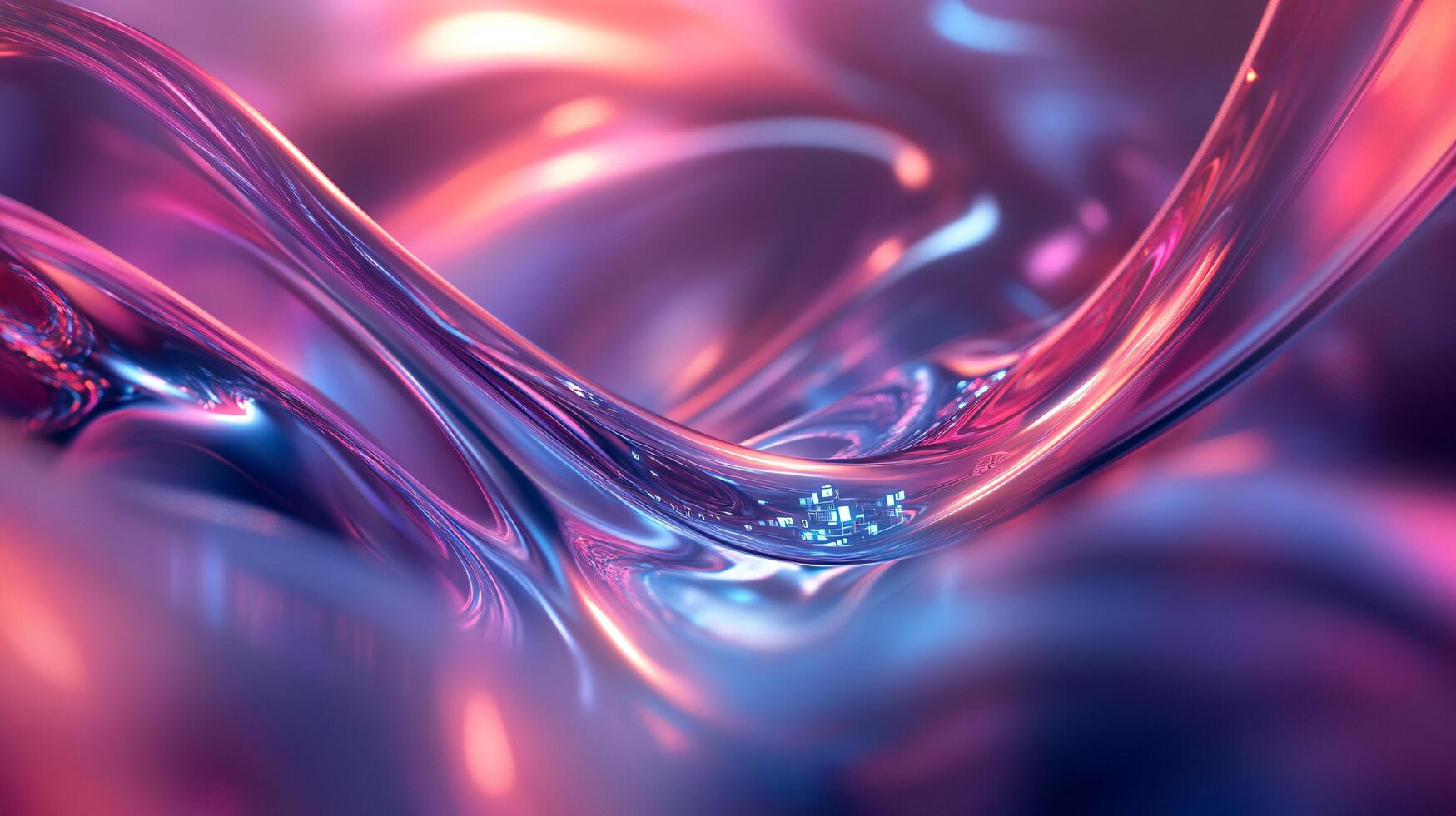 Neon Information Streams photo