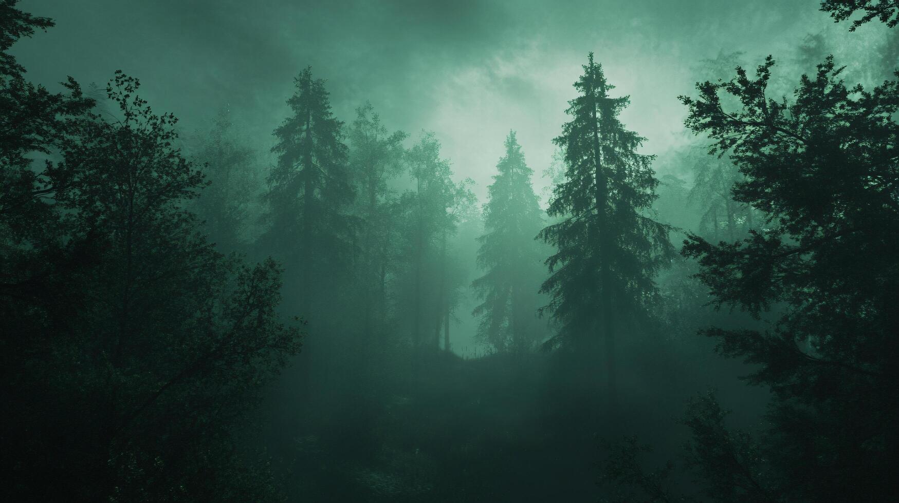 Ethereal Forest Calm photo