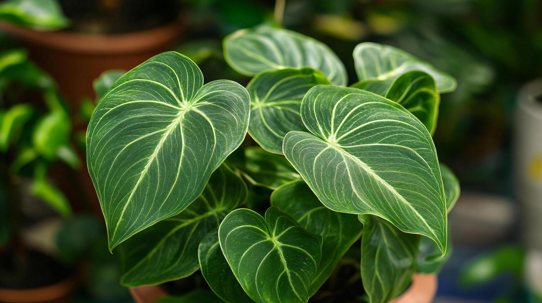 Shining Tropical Leaves photo