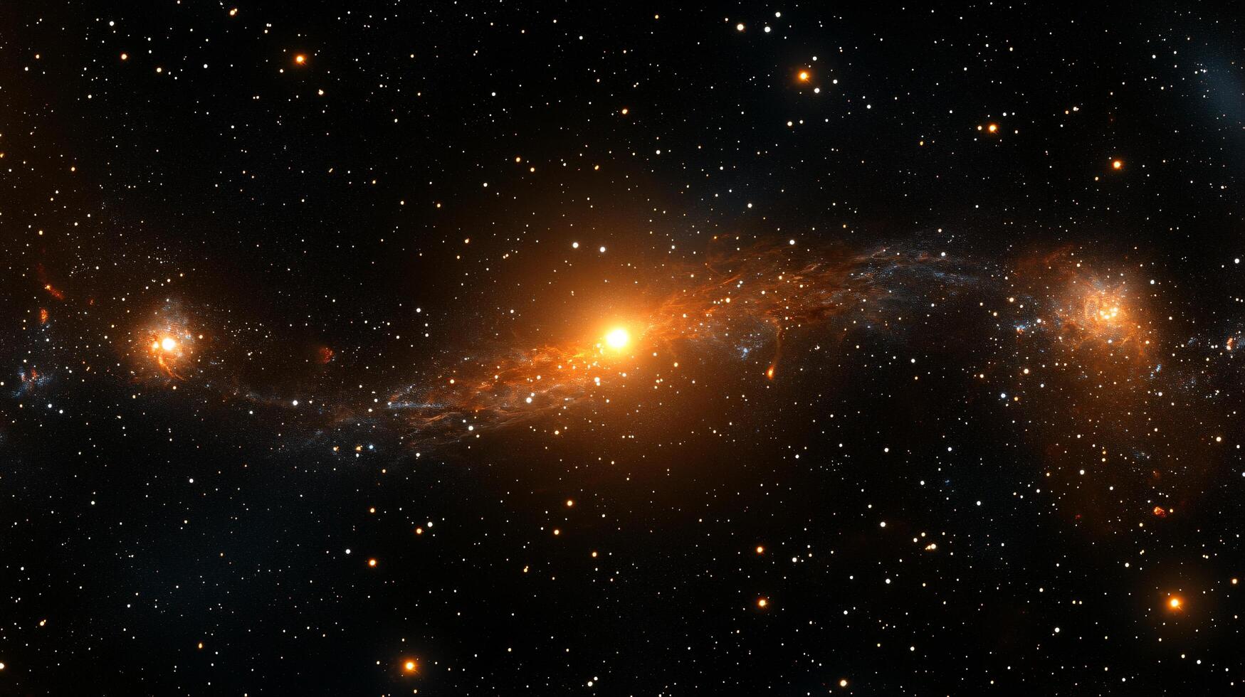 Distant Nebula Glow photo