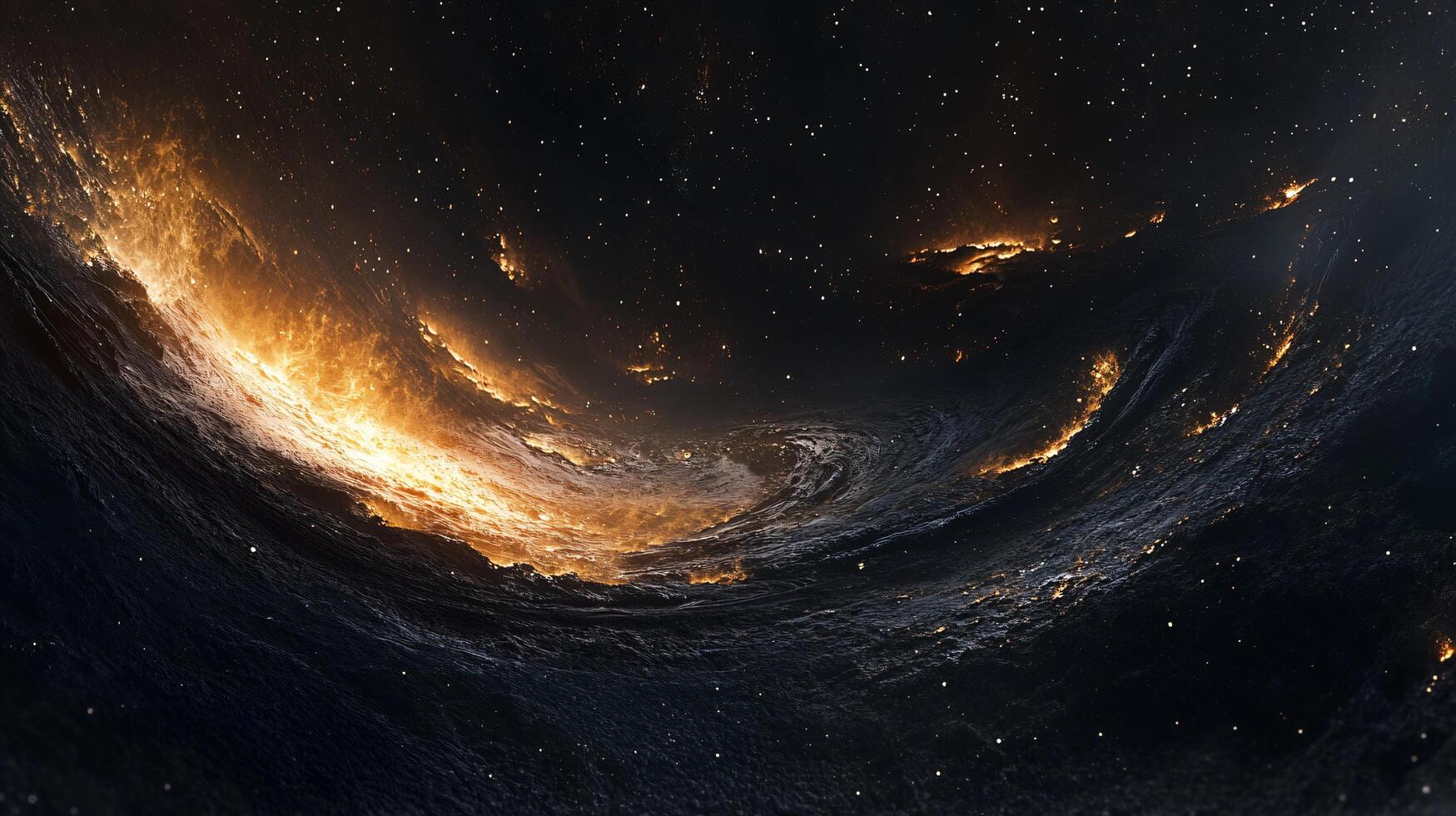 Stellar Nebula Glow photo