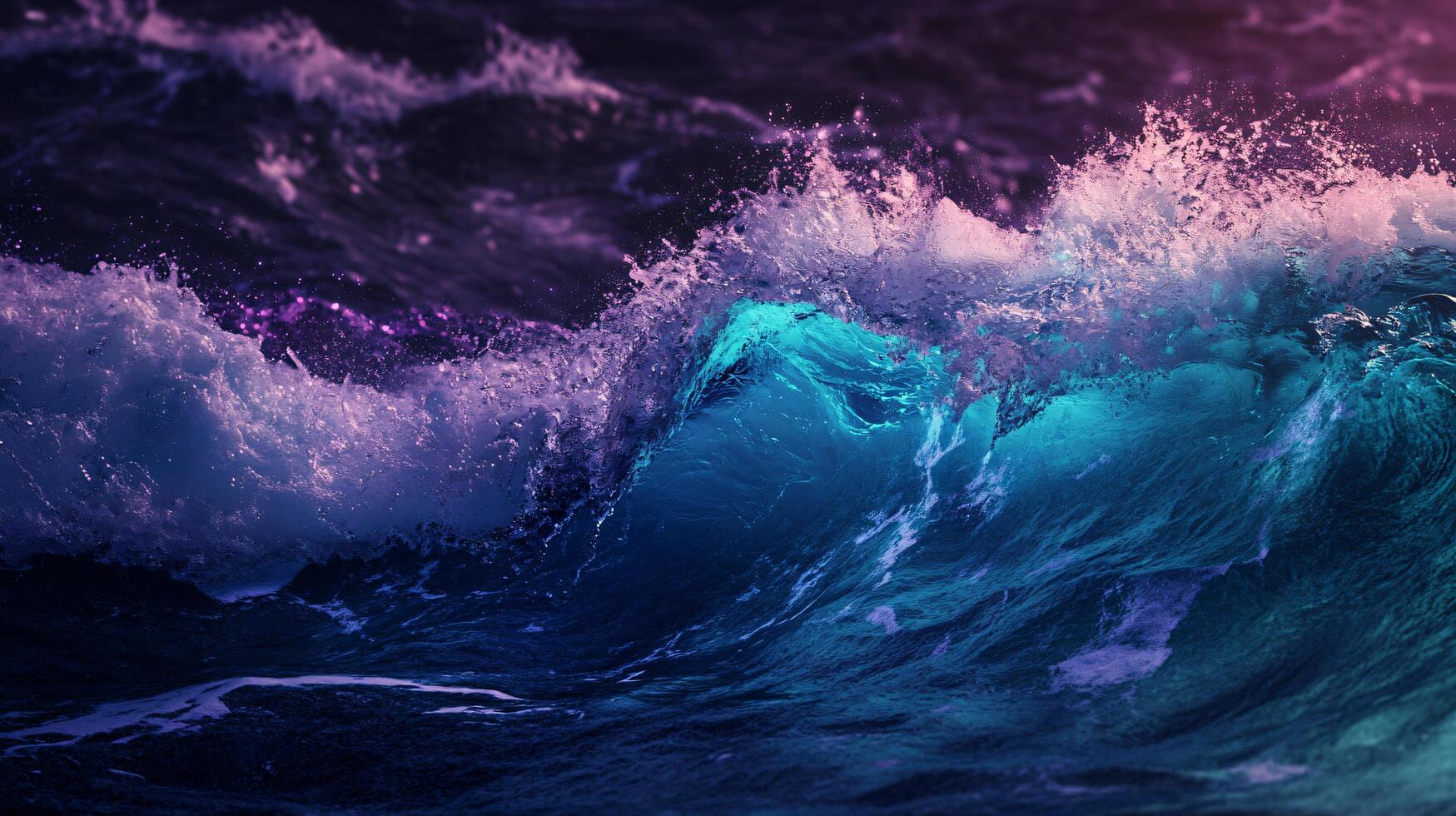 Mystical Blue Flow photo