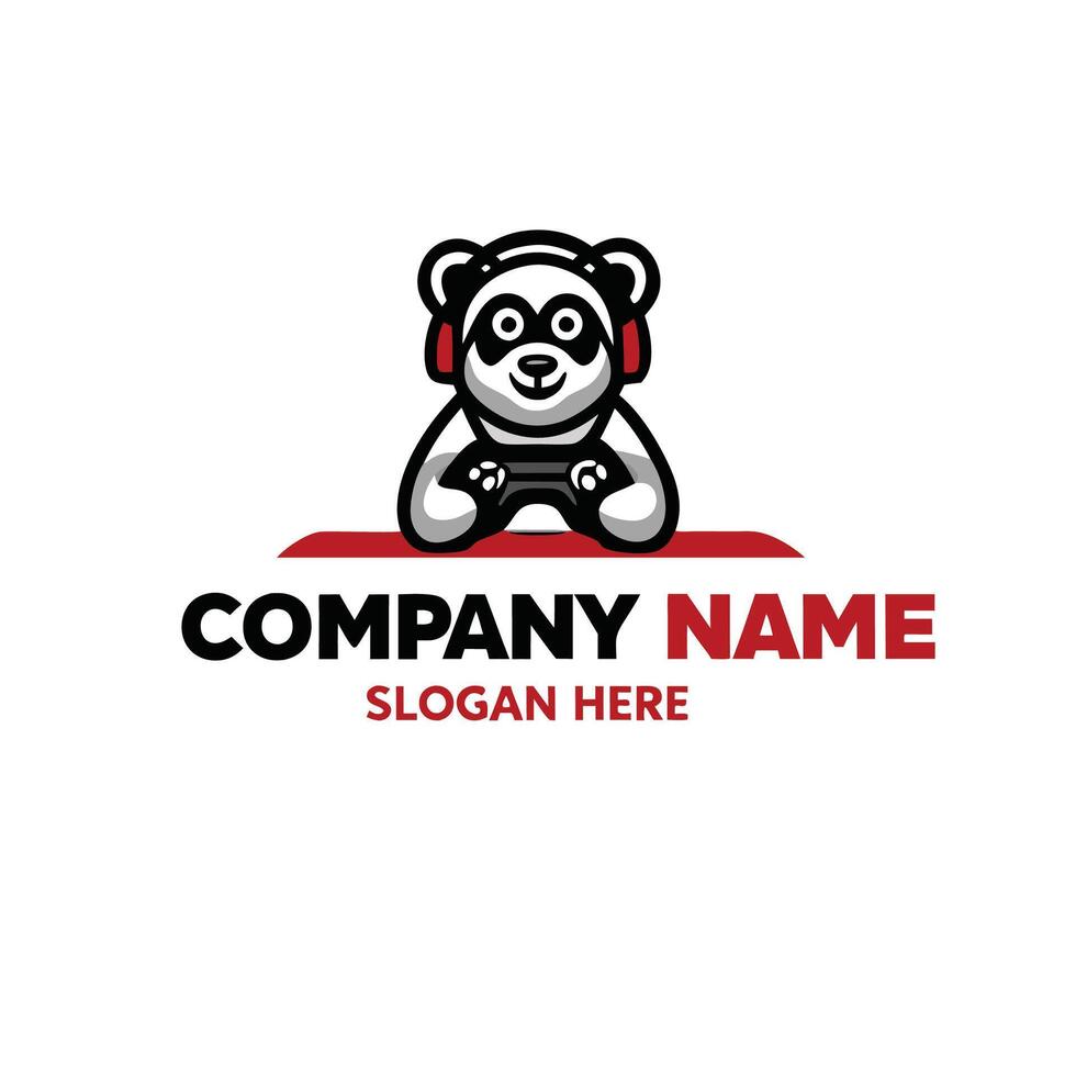 panda bear design design art vector