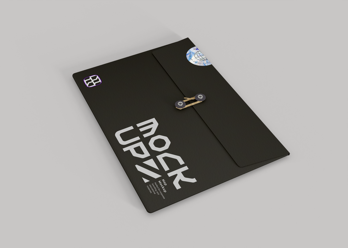 Minimalist Folder Mockup psd