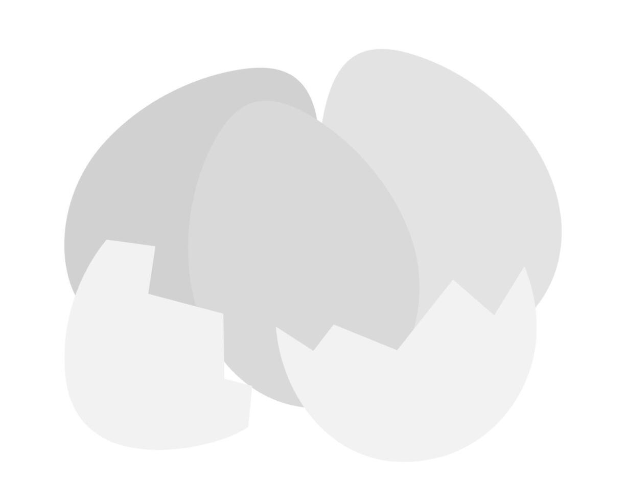 Chicken Eggs and cracked eggshell in grayscale. Thematic or recipe cards minimalist design concept. Isolated illustration Cards, leaflets, banner, brochure, price, label or web promo leaflets vector