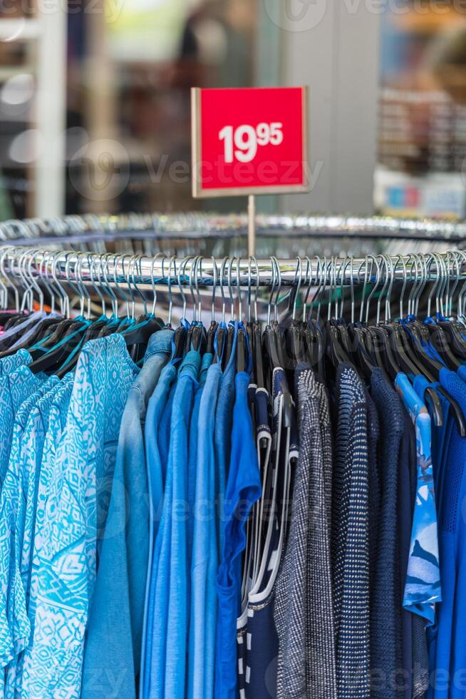 Summer Female Dresses at a Store photo