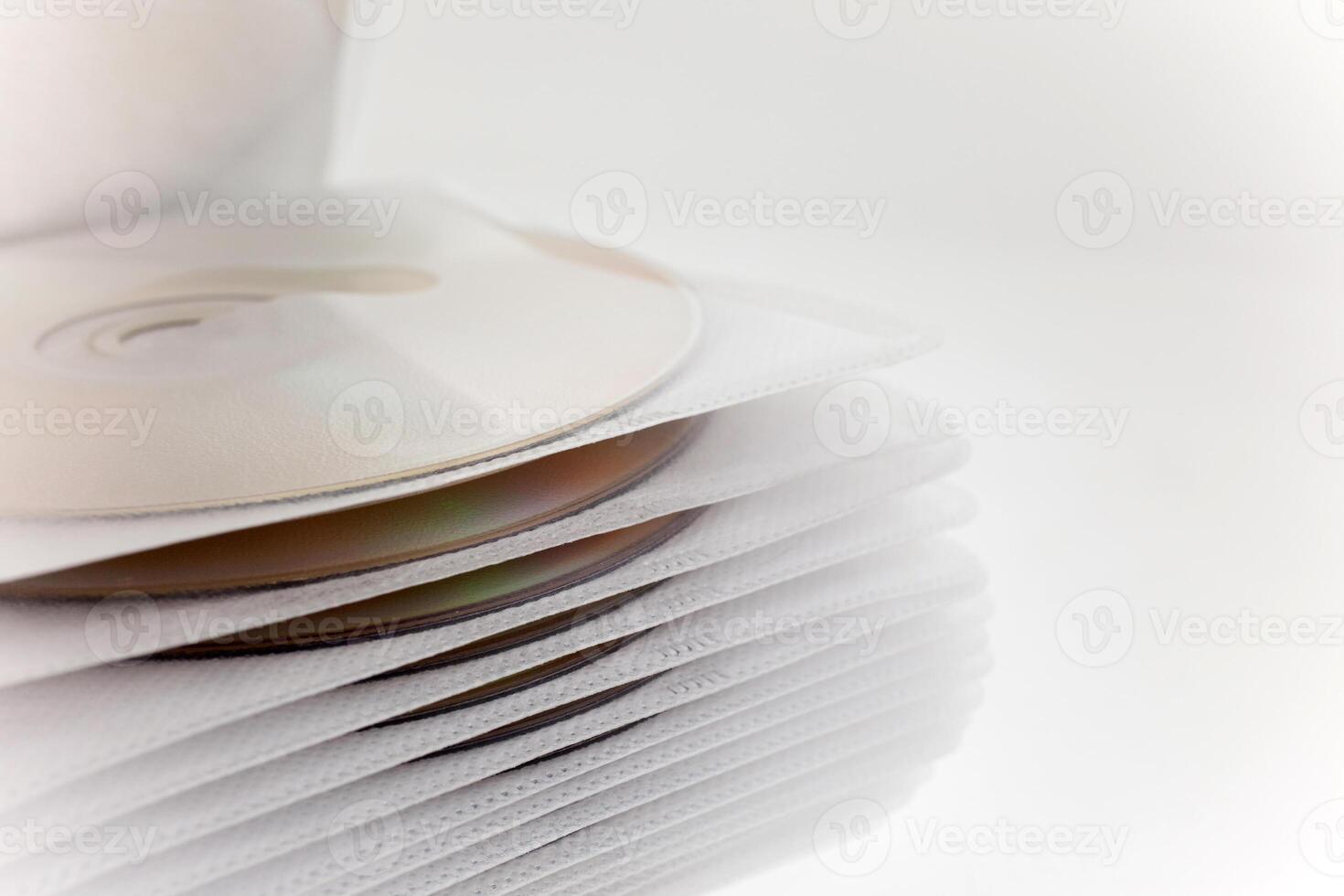 plastic case with disk files photo