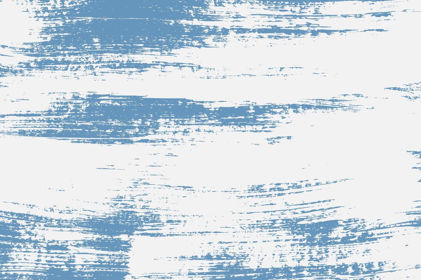 Retro grunge distressed background. Artistic horizontal brush stroke background in grey and blue colors. Hand draw big bold brush backdrop for retro cover, ad, banner, poster vector