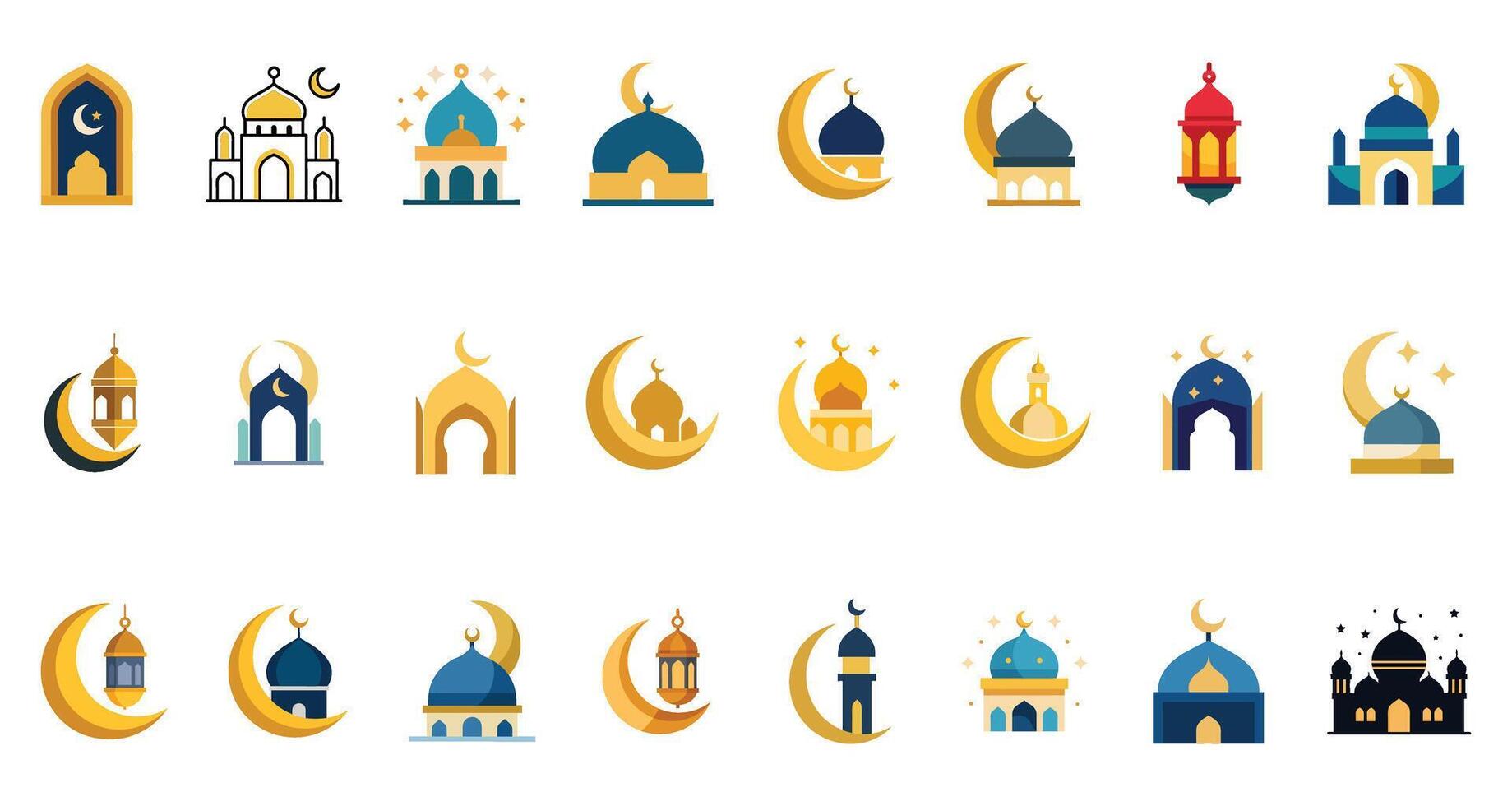 Religious Devotion Illustration on White Background vector