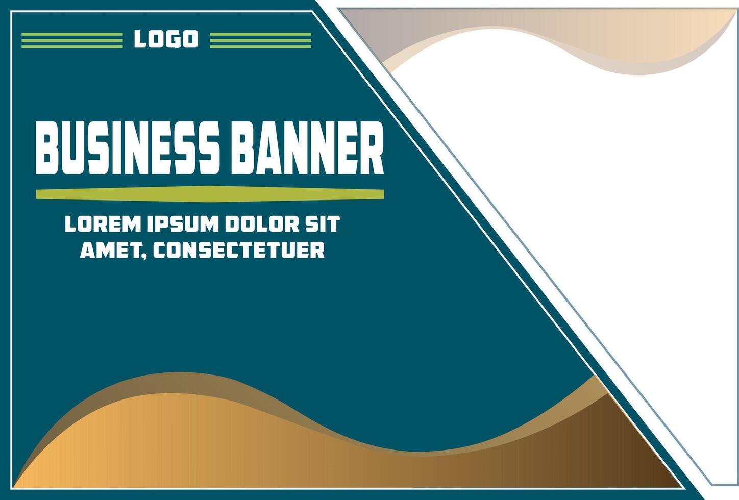 Creative banner design for web and creative uses vector