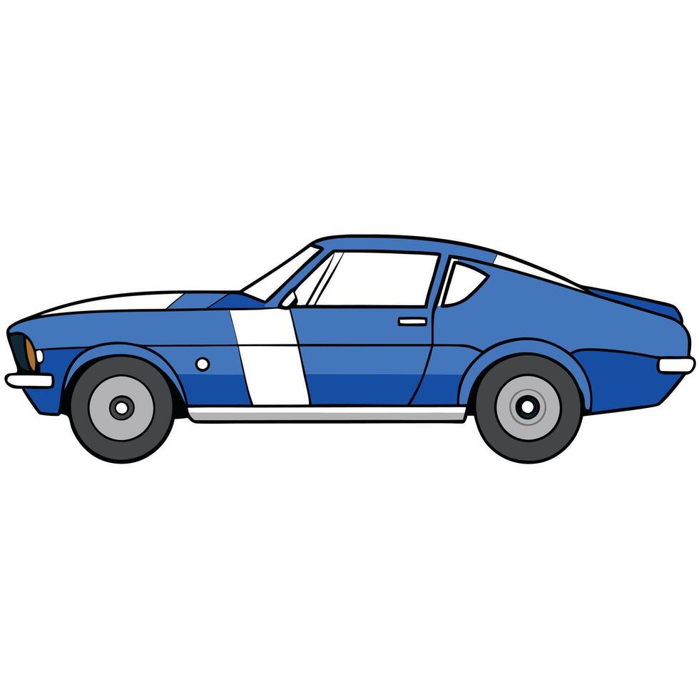 Futuristic SUV Car Illustration with Rugged Design Elements vector