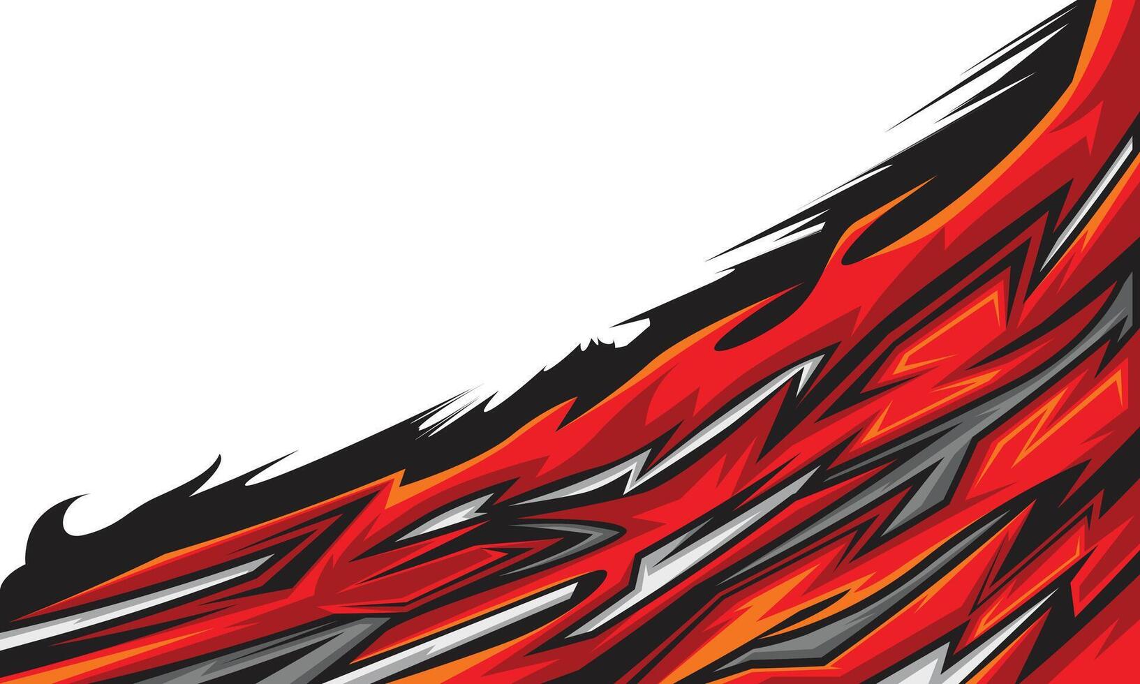 Abstract geometric red stripes racing background for car wrap vinyl decal vector