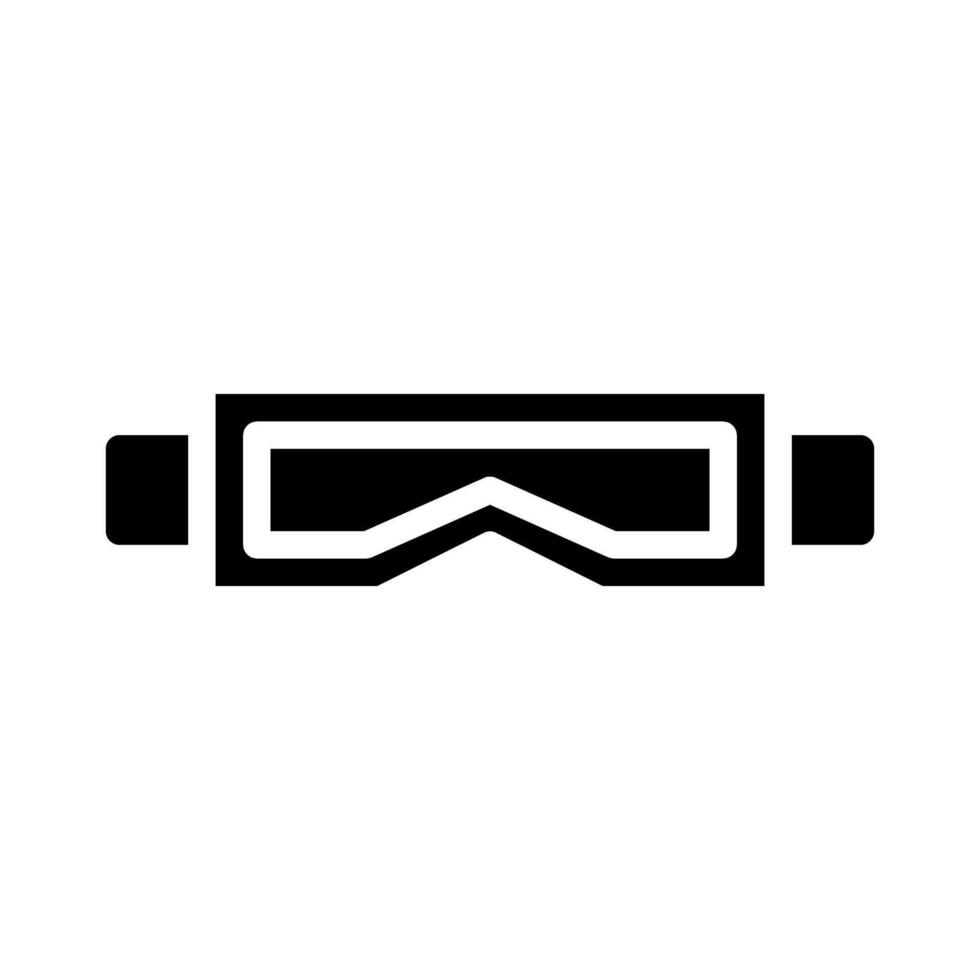 Protective goggles icon. Concept of safety, protection, and equipment. vector