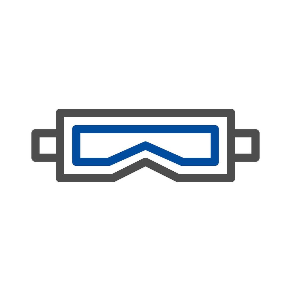 Protective goggles icon. Concept of safety, protection, and security. vector
