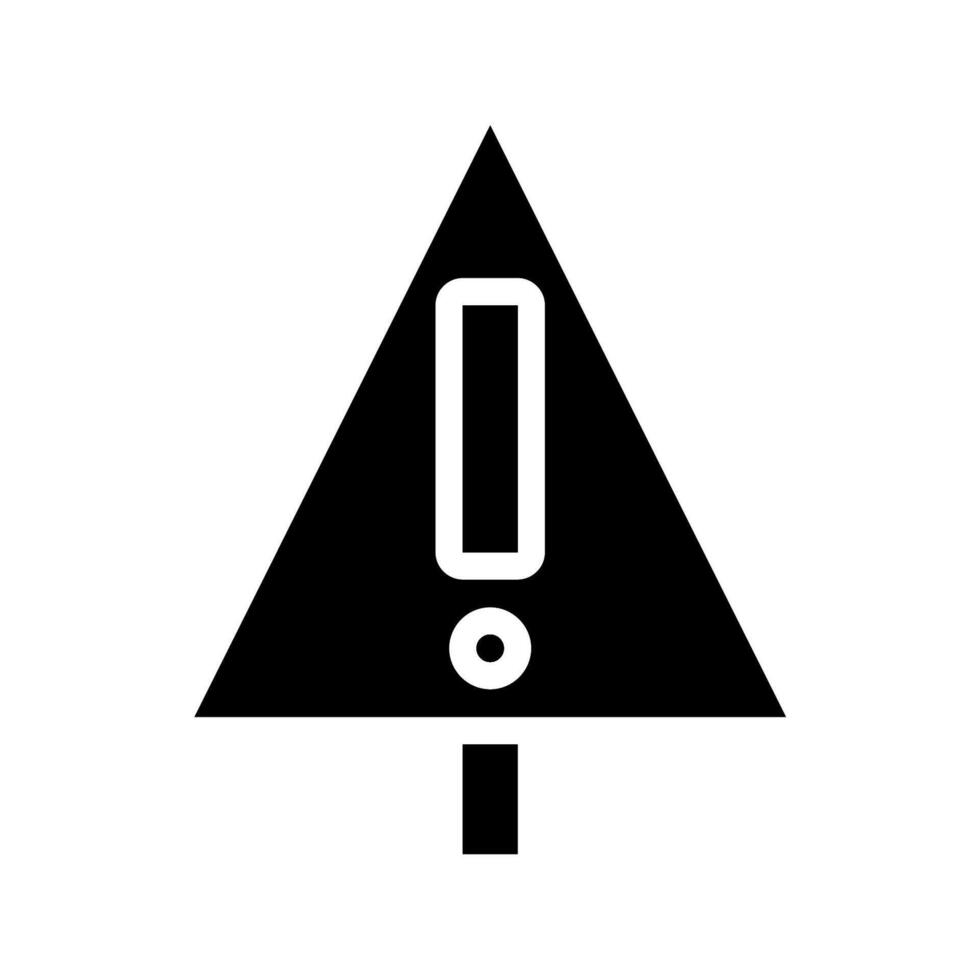 Exclamation mark in triangle. Concept of warning, danger, and caution. vector
