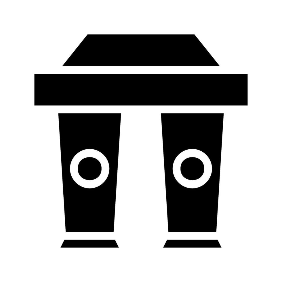 Coffee cup icon. Concept of take away and take out. vector