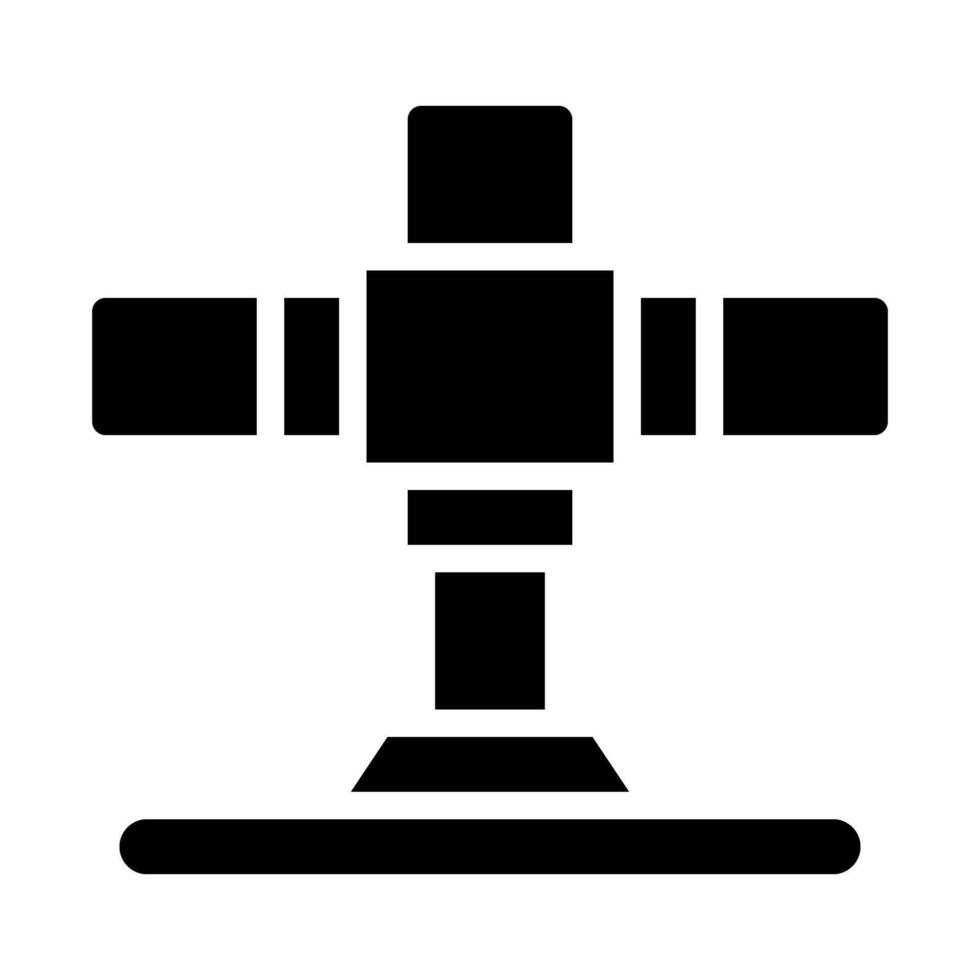 Satellite icon. Concept of global communication and connectivity. vector