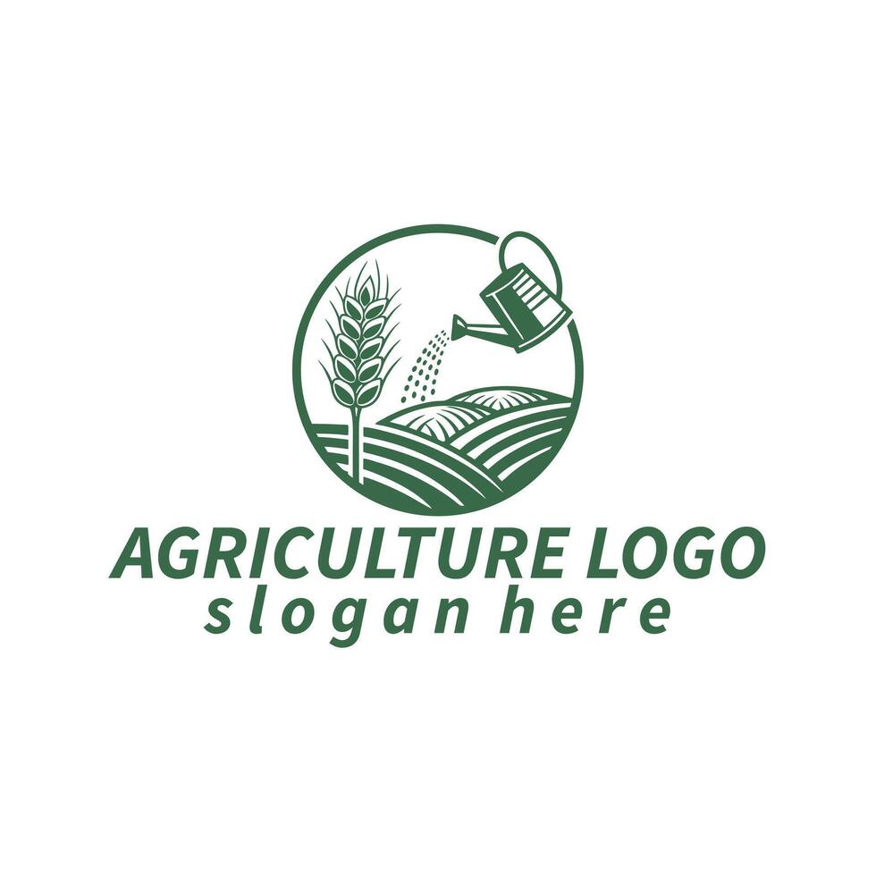 unique natural creative,organic or agriculture logo, vector