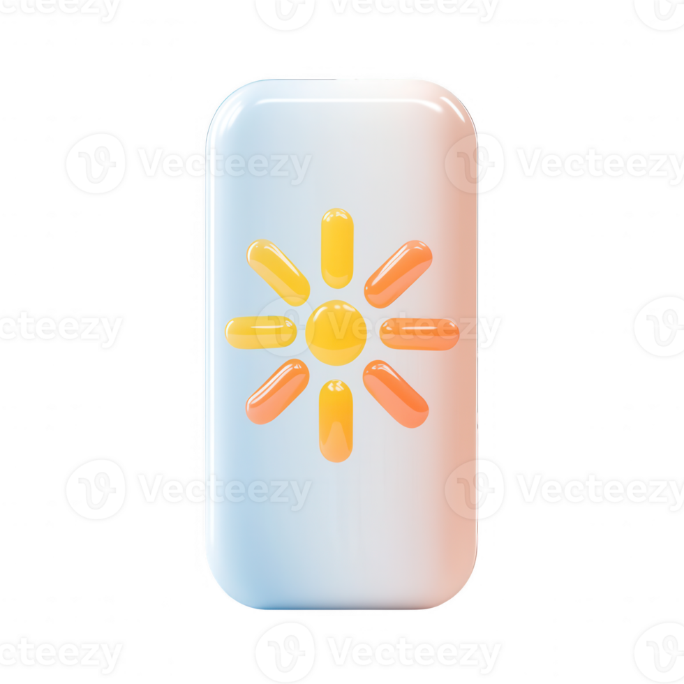 Colorful abstract design featuring a sun-like symbol on a smooth gradient background. png
