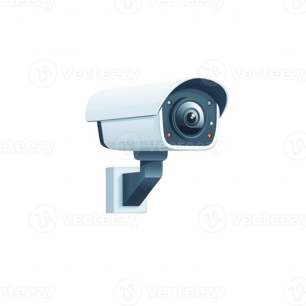 Modern security camera designed for surveillance and safety monitoring. png
