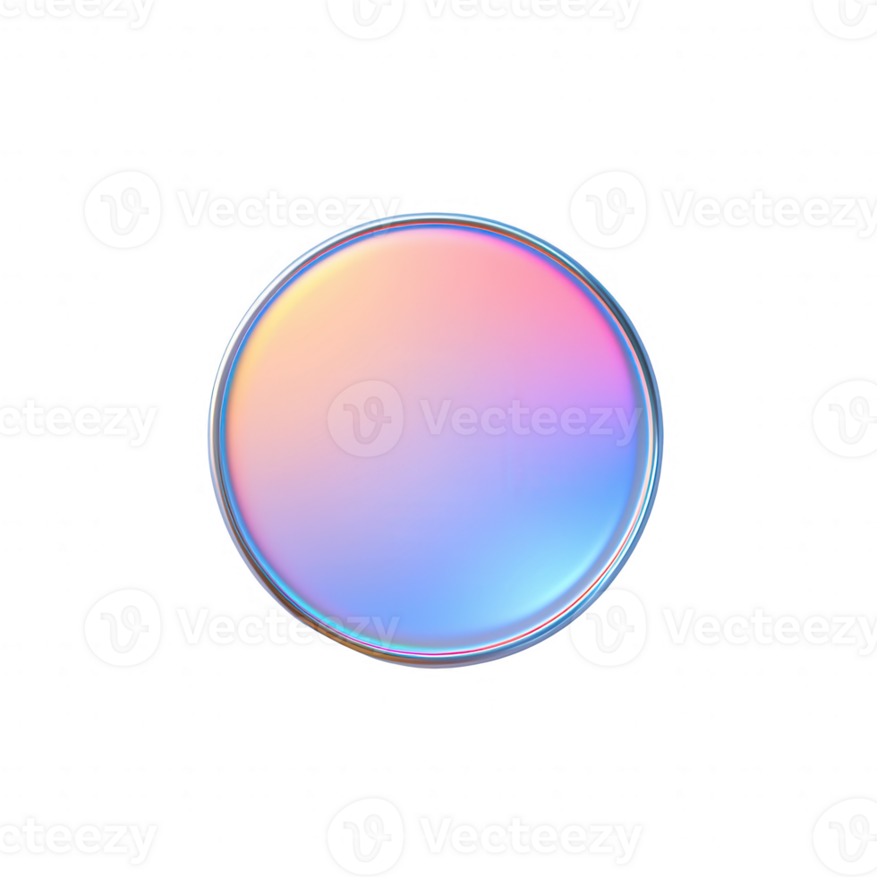A colorful, abstract gradient circle with soft hues and smooth edges, ideal for backgrounds. png