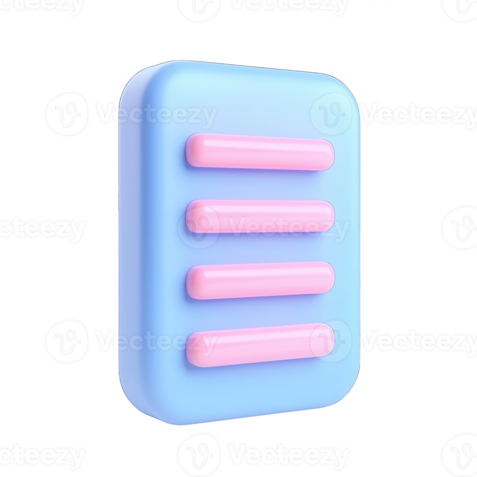 A modern blue and pink icon representing simplified user interface design elements. png