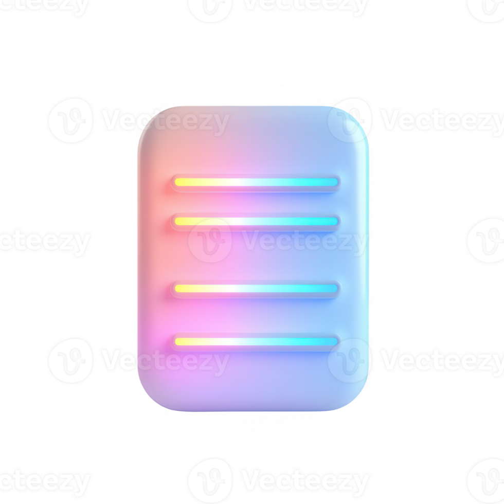 A sleek, futuristic icon with glowing lines and a smooth surface design. png
